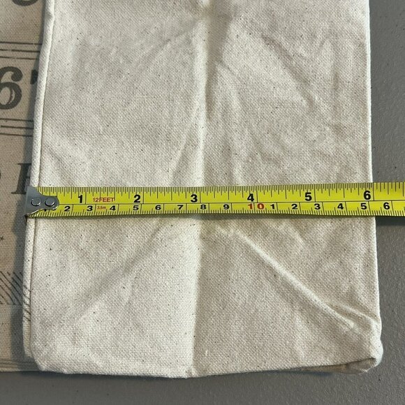 Ouija Board Reusable Canvas Tote Shopping Bag Gray Tan - Picture 8 of 8